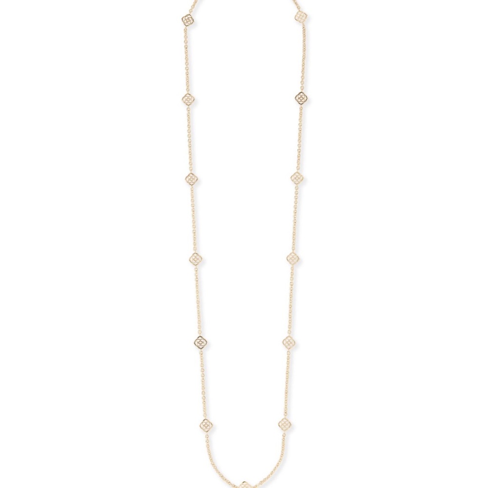 Kendra Scott gold Devalyn Necklace